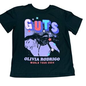 Olivia Rodrigo GUTS Tour T-Shirt Adult Large